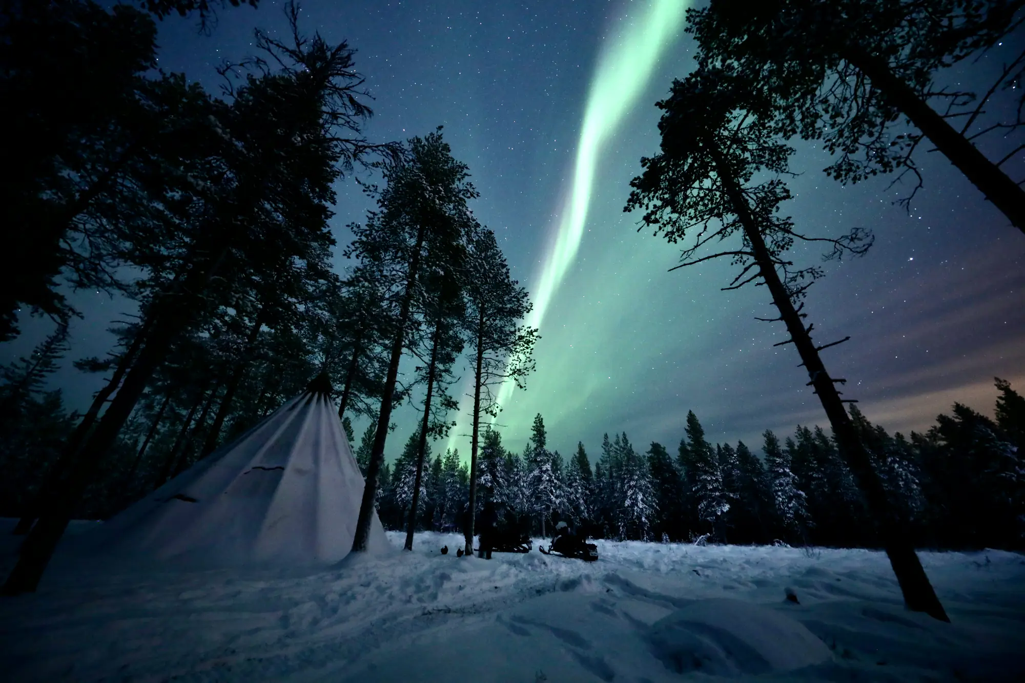 Northern Lights over Lapland